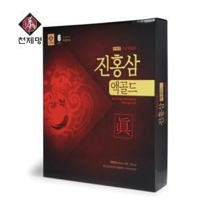 천제명 6년근 홍삼진액 진홍삼액골드 (60ml x 30포)