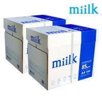 밀크 A4 85g 2500매 2BOX