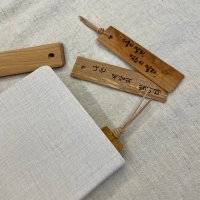 lettering bookmark 레터링 나무책갈피 (각인무료)