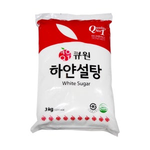 큐원 하얀설탕 3kg