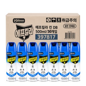 에프킬라 500ml x 30개 에어졸킨 모기약 파리약 홈키파