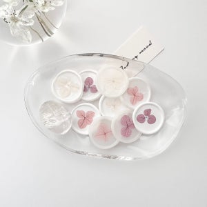 대량주문 수국 실링왁스 스티커 청첩장스티커 초청장 답례품브랜딩