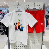 [아디다스키즈] SHORT TEE SET (H20320) 디즈니 쇼츠 티 세트