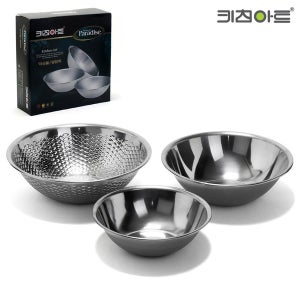 키친아트 3종세트 샐러드볼 믹싱볼 파스타볼 샐러드볼즈 SALADBOWL