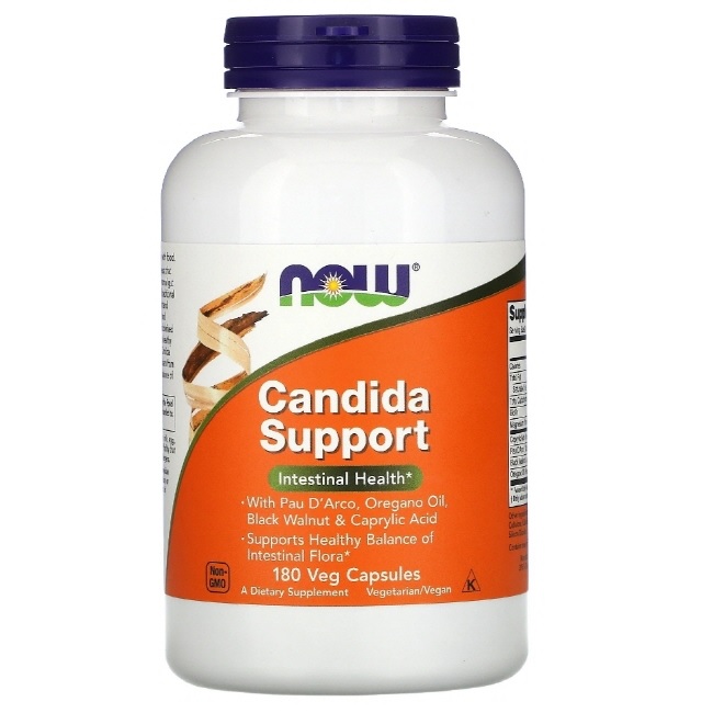 나우푸드 <b>칸디다 서포트</b> 180베지캡슐