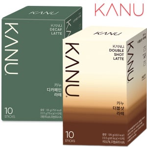 맥심 카누 더블샷 라떼 10T 디카페인 라떼 10T