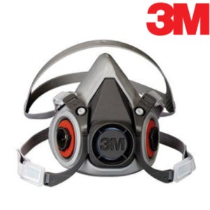 3M 방독마스크 6200 6502 방독면 양구형 면체