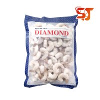 (무료배송) 다이아몬드 생 칵테일새우 1kg (실중량900g) 대 두절탈각 냉동 새우살