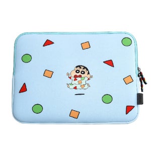 짱구는 못말려 노트북 파우치 잠옷 패턴 케이스 블루 맥북 프로 15 인치