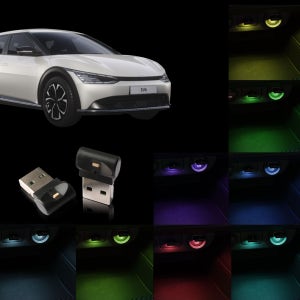 자동차 USB LED무드등 엠비언트 차량용 인테리어 풋등 차량 용품