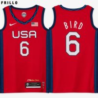 나이키 LIMITED NBA 농구 유니폼 팀 USA BIRD 스윙맨 져지 레드 CZ0731