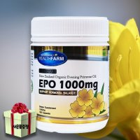 유기농 달맞이꽃 종자유 EPO 1000mg 180캡슐 3개월 헬스팜