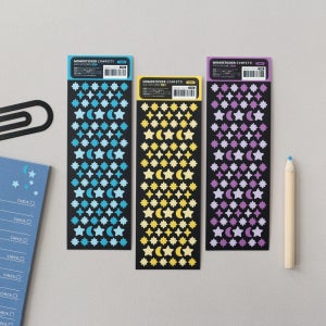 모모스티커 다이어리꾸미기 다꾸 폴꾸 컨페티 별빛 스티커