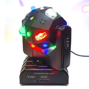 YJST 레이저조명 LED I형 노래방 싸이키 클럽 특수 무대조명 파티 미러볼