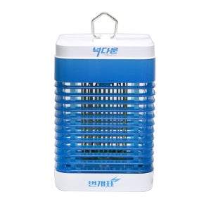 금호전기 번개표 넉다운 KKD2200-LED 해충퇴치기 전자식 전격살충기 모기퇴치기 감전살충식 220V