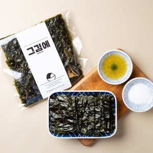 그김에 국내산 해남 파래 구운 시장김 수제김 10봉