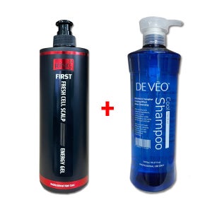 링 퍼스트 프레쉬 셀 스캘프 에너지 젤 1000ml+ 쿨 샴푸 1000mL 증정/두피스캘링