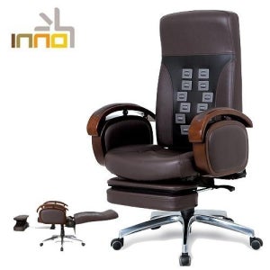 이노체어 IN-GA310 간부용 임원용 회장님 천연소가죽콤비