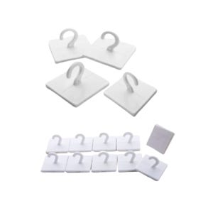 무타공 접착 천장고리 부착식 천정 후크 모빌 모기장 주방 욕실 옷장 수납걸이 붙이는고리