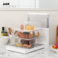 AGK 스마트 스티머 3단찜기_AKST-N6000W