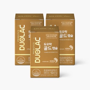 듀오락 골드캡슐 생존력 강한 손석구 유산균 30캡슐, 3개