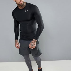 나이키 남성 드라이핏 스우시 쿨컴프레션 러닝 남자 긴팔티