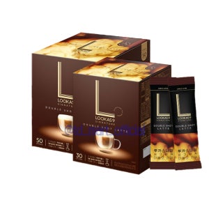 커피믹스 루카스나인 더블샷라떼 30T 4개