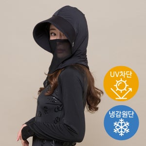 제이투제이 자외선완벽차단 골프 후드캡 아이스냉감 등산 골프 야외스포츠용품