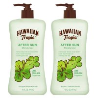 Hawaiian Tropic After Sun Moisturizer 하와이안 트로픽 애프터 썬 모이스쳐 수분 로션 라임 쿨라다 474ml 2팩