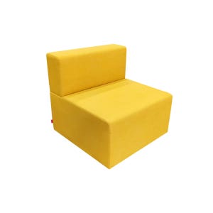 E15 1인용쇼파 카페 병원 휴게실 학원 뷰티샵 옷가게 매장 모듈 패브릭 소파