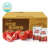 가인팜 통째로 갈아 넣은 리얼 토마토즙 100ml 50포 100포 가정용 실속형