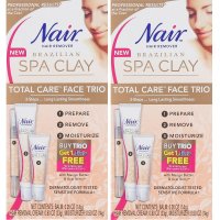 Nair 네어 헤어 리무버 제모 왁스 왁싱 페이스 비키니 브라질리언 3종 세트 (2팩)