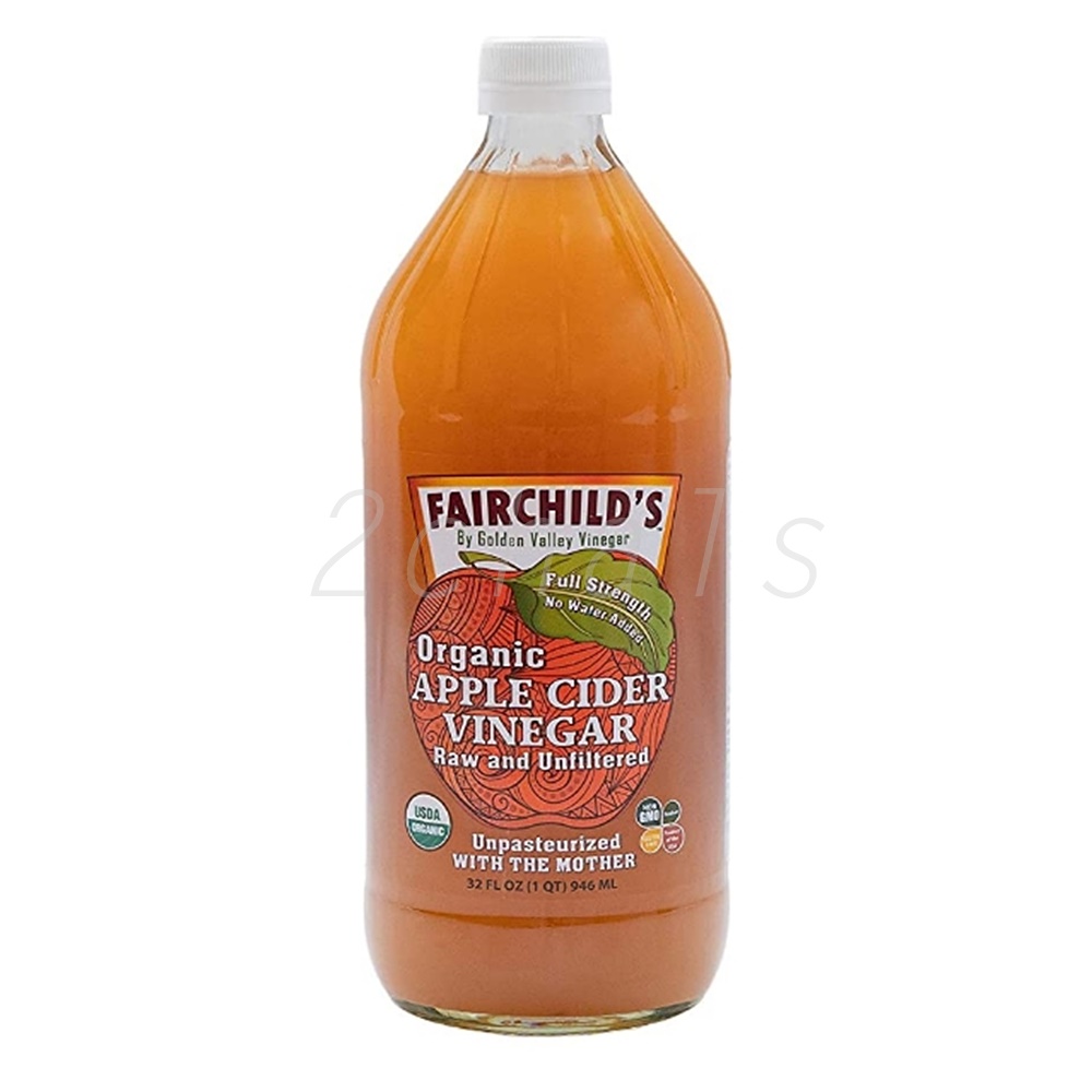 페어차일드 애플<b>사이다비니거</b> 사과초모식초 애사비 유산균 프리바이오틱스 <b>키토</b> 섬유질 포만감 32oz(946ml) Fairchild’s Apple <b>Cider</b> Vinegar
