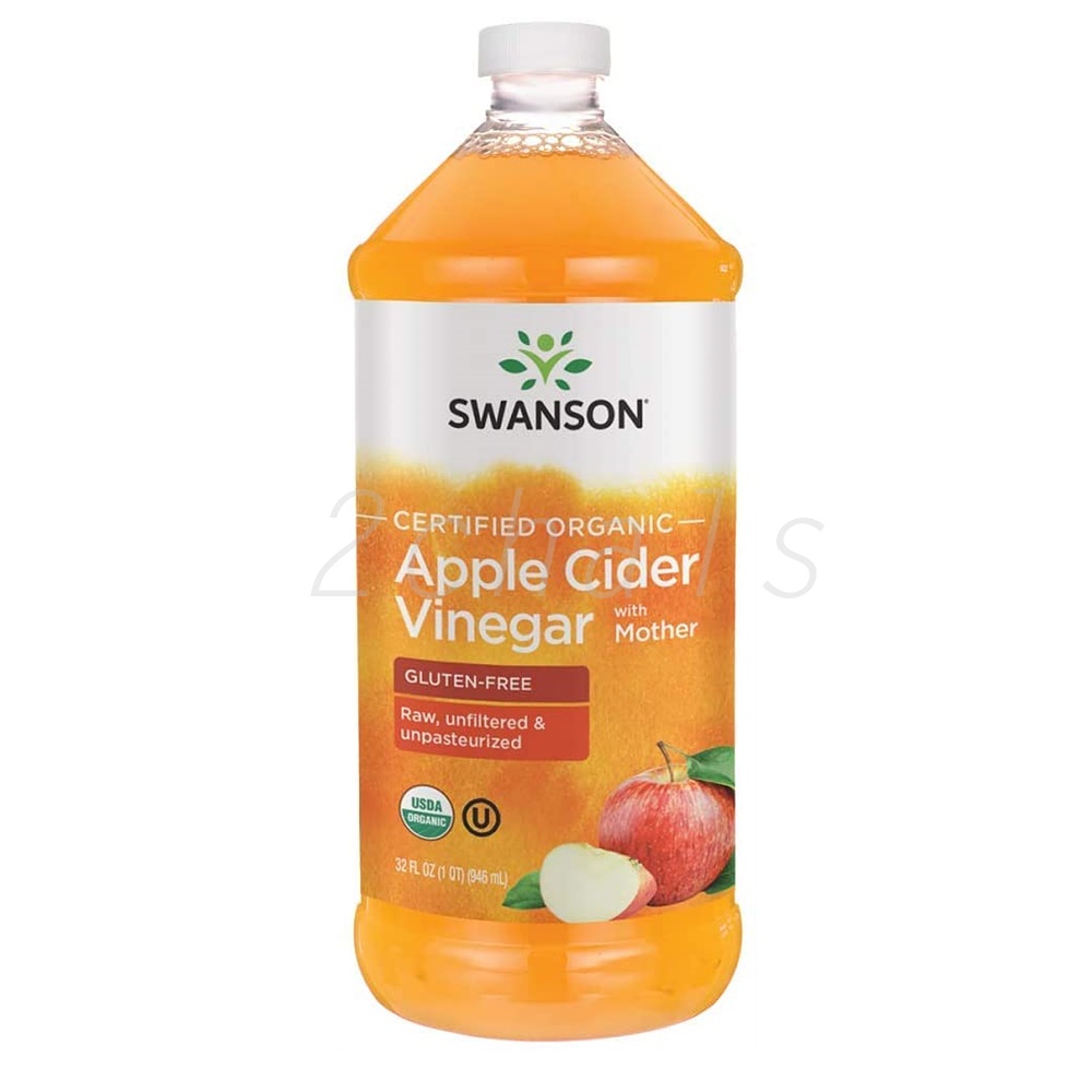 스완슨 애플<b>사이다비니거</b> 사과초모식초 애사비 유산균 섬유질 포만감 <b>키토</b> 32oz(946ml) Swanson Apple <b>Cider</b> Vinegar