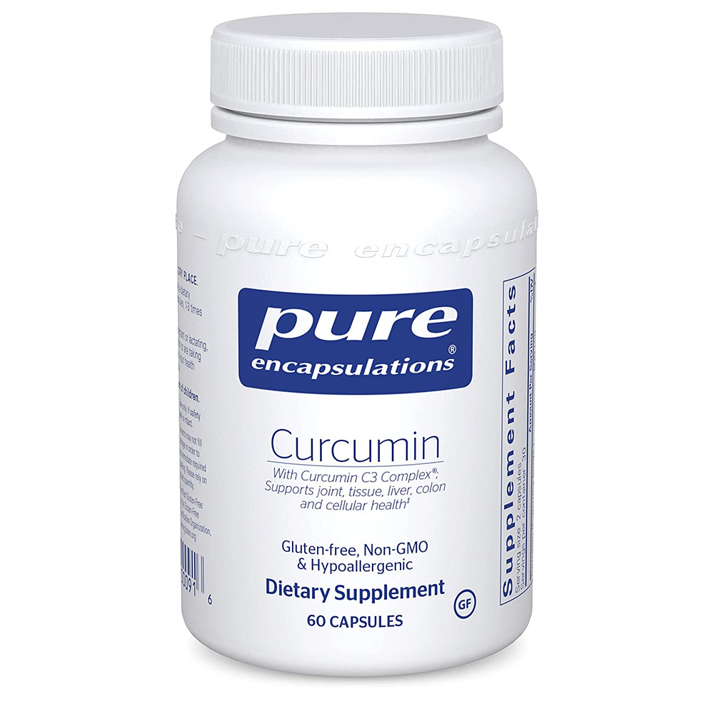 <b>Pure Encapsulations Curcumin</b> <b>퓨어 인캡슐레이션 커큐민</b> 60정