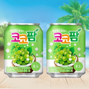 해태 코코팜 포도 238ml x 24캔
