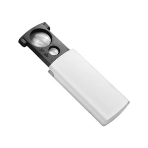 정밀 LED돋보기 고배율 45배 루페 조명 확대경 미니루빼 곤충 생물 식물 관찰 소형