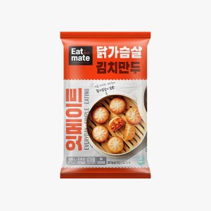 잇메이트 닭가슴살 만두 김치 1팩 / 냉동 맛있는 고기