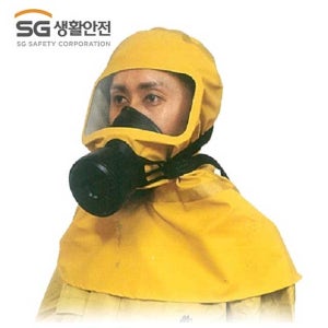 SG 화생방 마스크 일반방독면 두건형