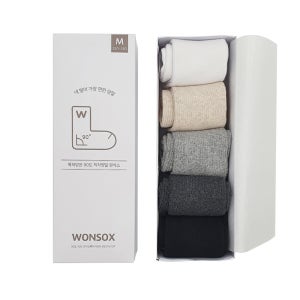 원삭스 남자 직각 신사 비지니스 삭스 골지 양말 선물 링클프리 GIFT 세트 W141