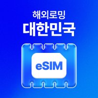 한국 eSIM 데이터 무제한 SKT 대한민국 유심 이심 e심 유심사eSIM