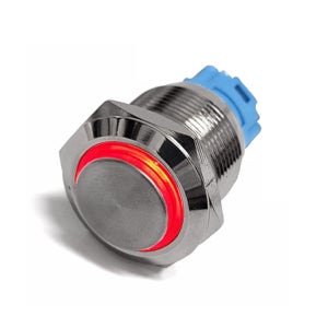 MC19BH-11EZ 19파이 LED PUSH타입 방수메탈스위치 12V