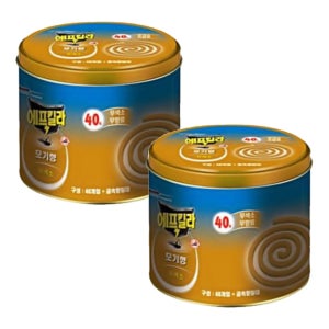 에프킬라 모기향 무색소 무향 40개입 X2개