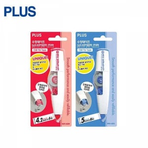 플러스 화이퍼 MR 수정 테이프 WH-605 604 펜타입
