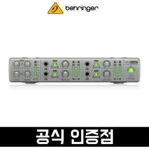 베링거 AMP800 V2 헤드폰 앰프 4채널 최대8개 헤드폰 연결가능 앰프