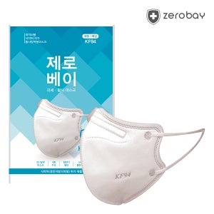 이디엘 제로베이 미세 황사 마스크 KF94 90매