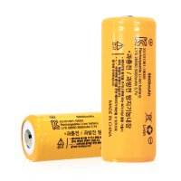 KC인증 26650 5000mAh 리튬이온 배터리 충전지 보호회로 내장 대용량