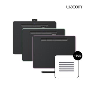 와콤 인튜어스 중형 CTL-6100WL 블루투스 WACOM 펜 타블렛 보호필름부착옵션