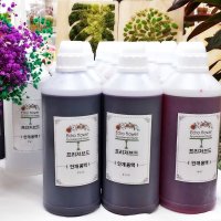 (특허등록) 프리저브드 안개꽃 줄기용 diy전용용액 100ml