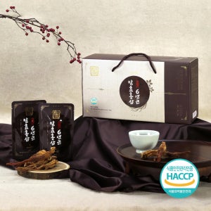 [2+1 행사] 홍삼즙 6년근 발효 홍삼진액 80ml 30포 (시음용 5포 추가)